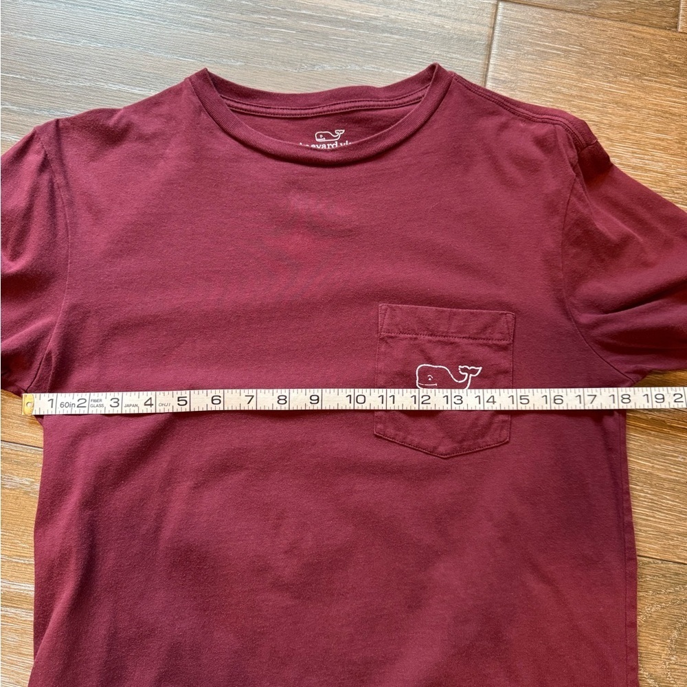 Vineyard Vines long sleeve Burgee whale mens pocket tee size XS - Picture 7 of 9